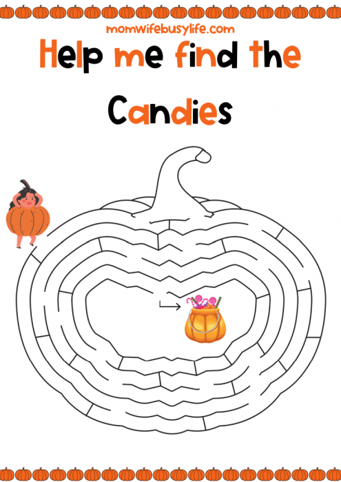 FREE Printable Pumpkin Activity Pack