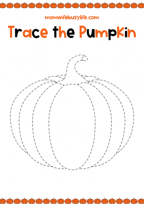 FREE Printable Pumpkin Activity Pack