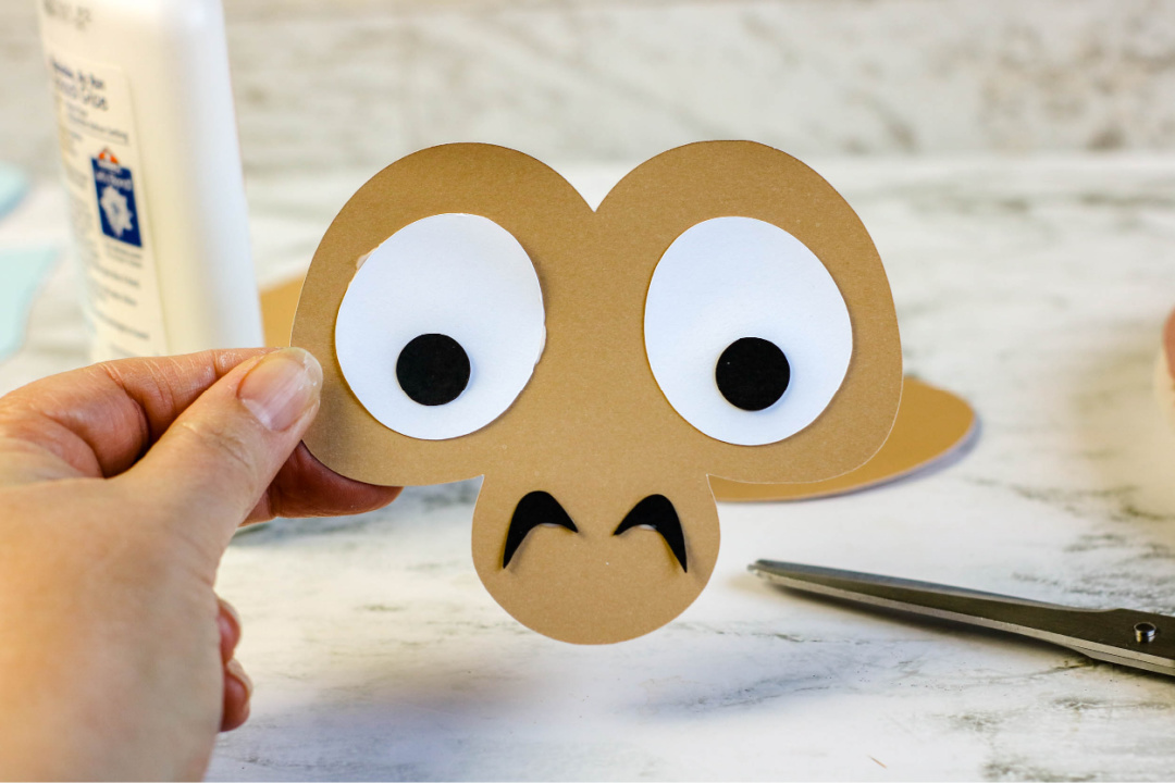 Monkey Paper Plate Craft