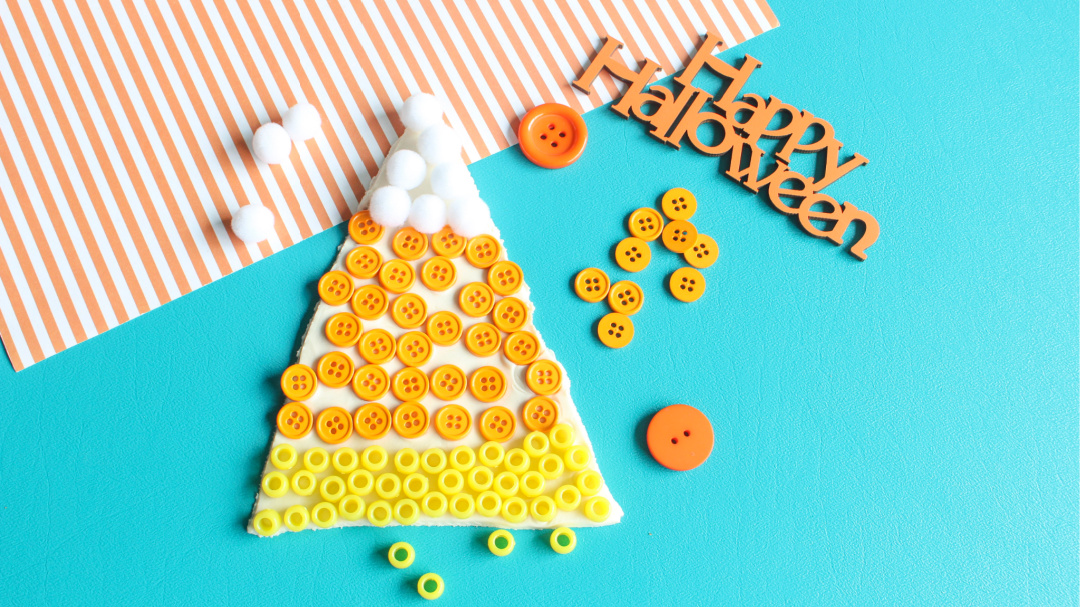 Candy Corn Halloween Craft