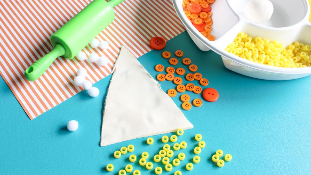 Candy Corn Halloween Craft