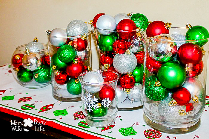 Quick and Easy Christmas Decorations - Mom. Wife. Busy Life.