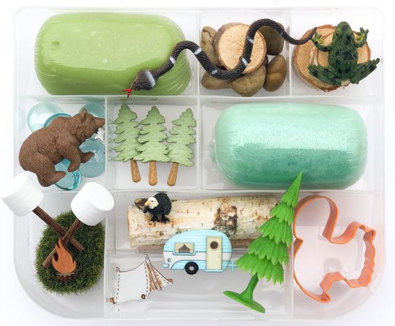 Jungle/ Safari Sensory Play Dough Kit