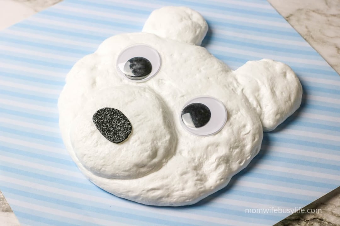 Polar Bear Fluffy Slime