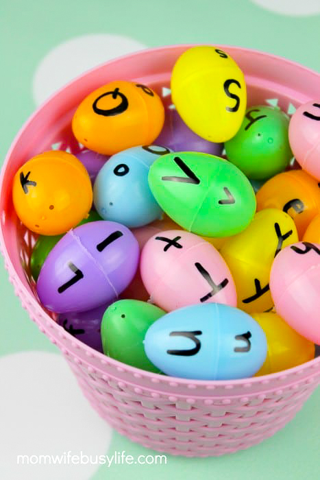 Easter Egg Letter Matching Game