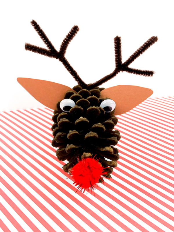 Pine Cone Reindeer