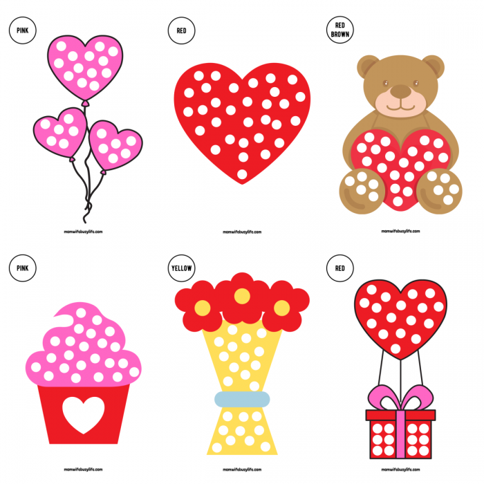 Printable Valentine s Day Q Tip Painting Activity Mom Wife Busy Life 