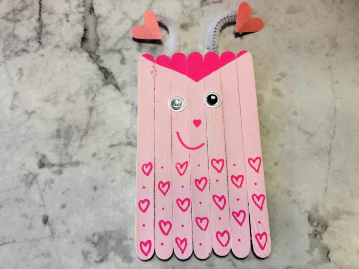 Love Bug Popsicle Stick Craft - Mom. Wife. Busy Life.