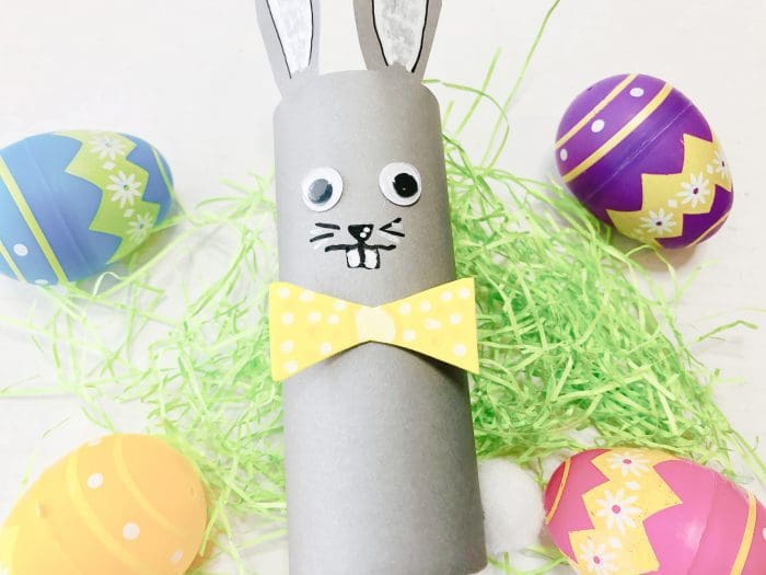 Easter Bunny Toilet Paper Roll Craft - Mom. Wife. Busy Life.