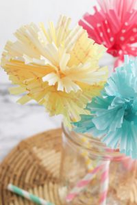 Cupcake Liner Paper Flowers - Mom. Wife. Busy Life.