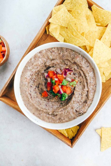 black bean dip