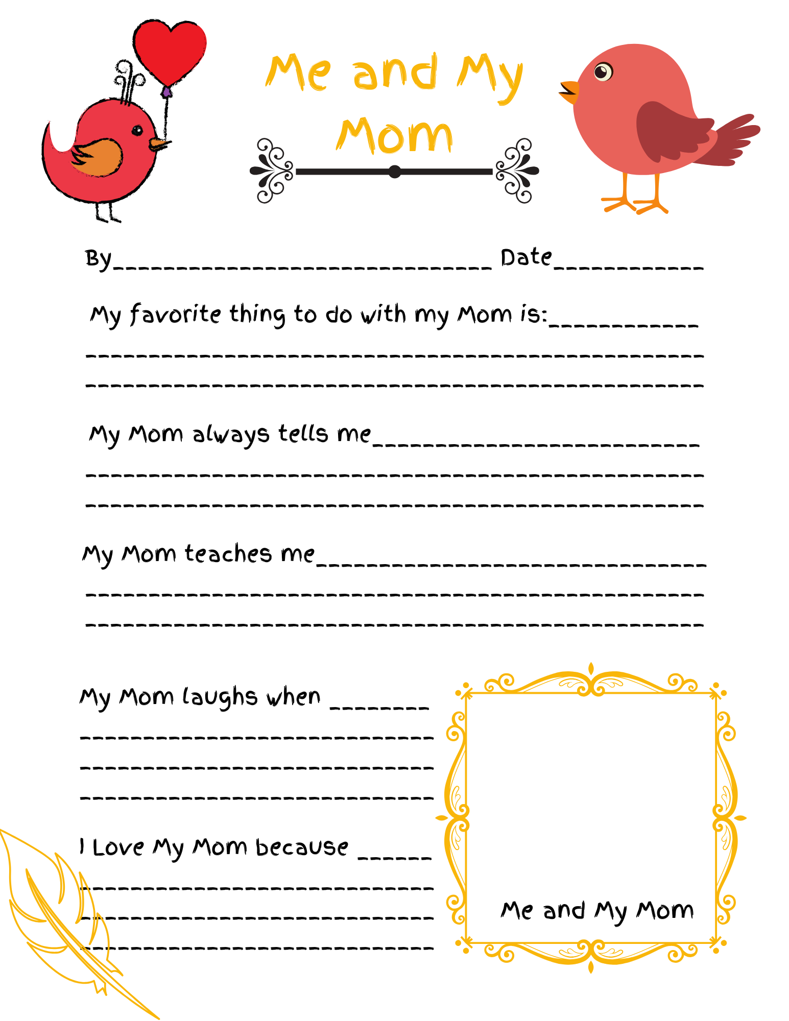 FREE Mother's Day Printables - Mom. Wife. Busy Life.