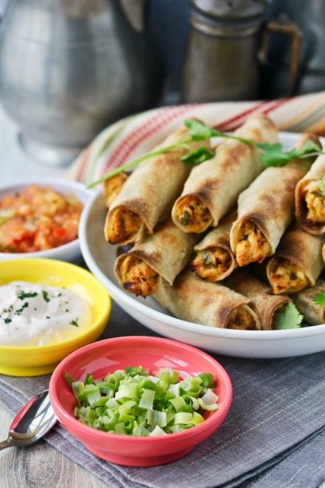 baked chicken taquitos