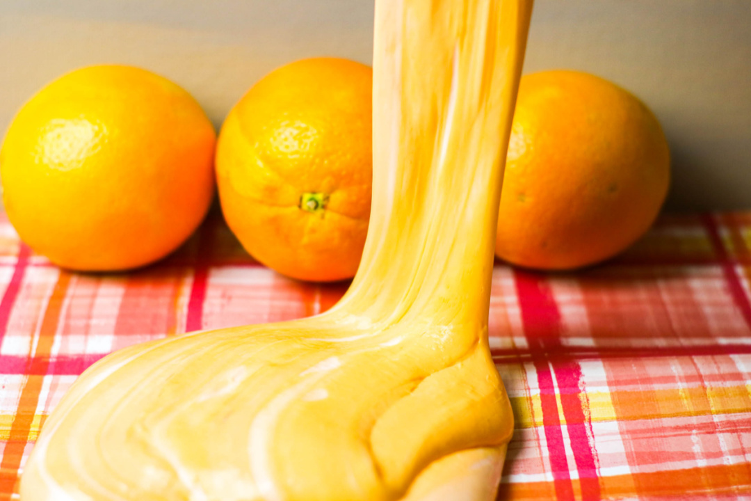orange creamsicle slime