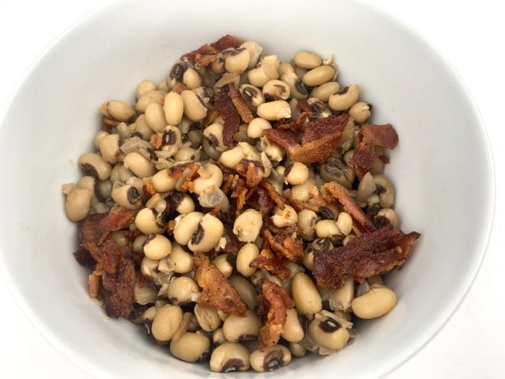 Black Eyed Peas With Bacon