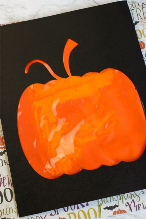 Pumpkin Painting in a Bag Craft