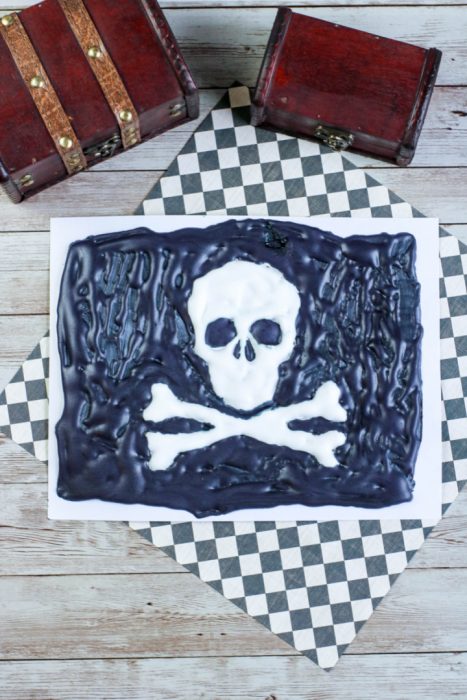 Pirate Flag Puffy Paint