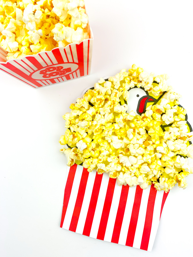 Disguise a Turkey Popcorn