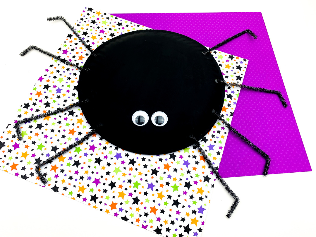 Spider Paper Plate Craft