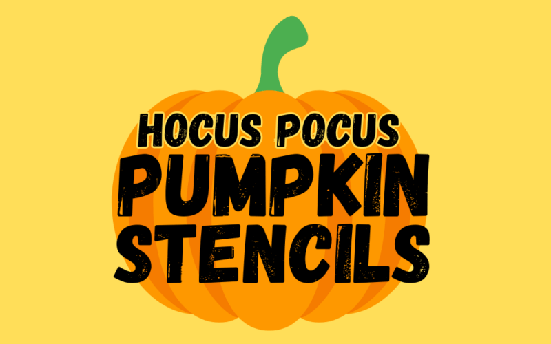 Hocus Pocus Pumpkin Stencils Printable