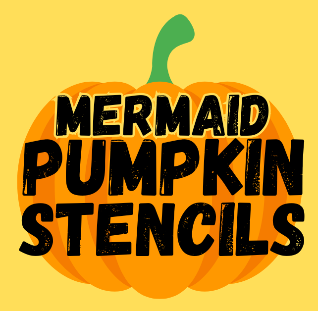 21+ Mermaid Pumpkin Stencils