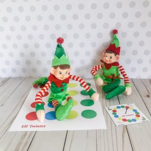 elf on the shelf twister - Mom. Wife. Busy Life.