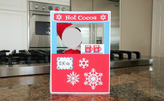 elf on the shelf hot cocoa printable Mom Wife Busy Life