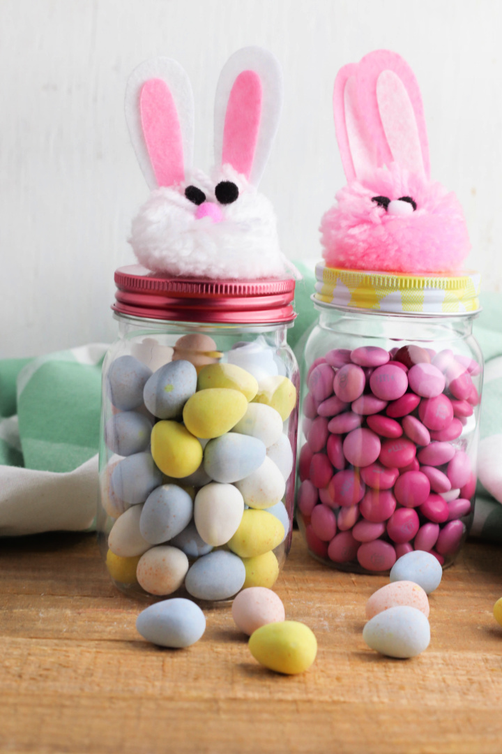 bunny treat jars