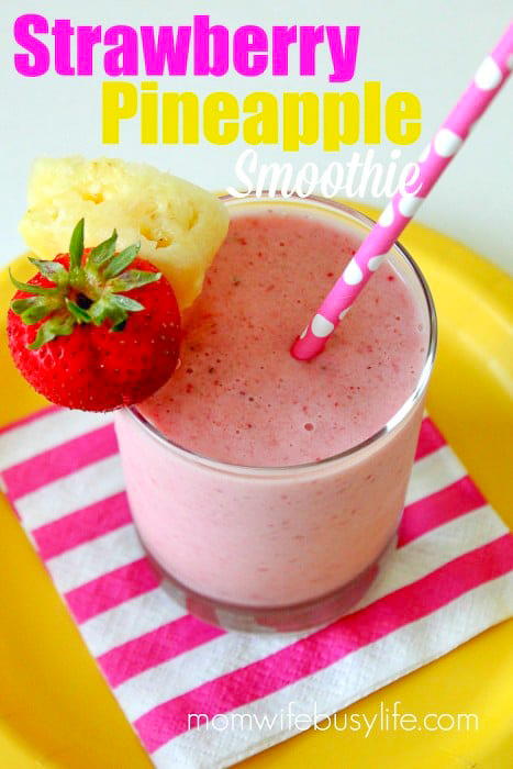 Strawberry Pineapple Smoothie