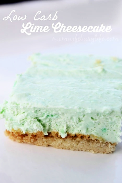 Low Carb Lime Cheesecake
