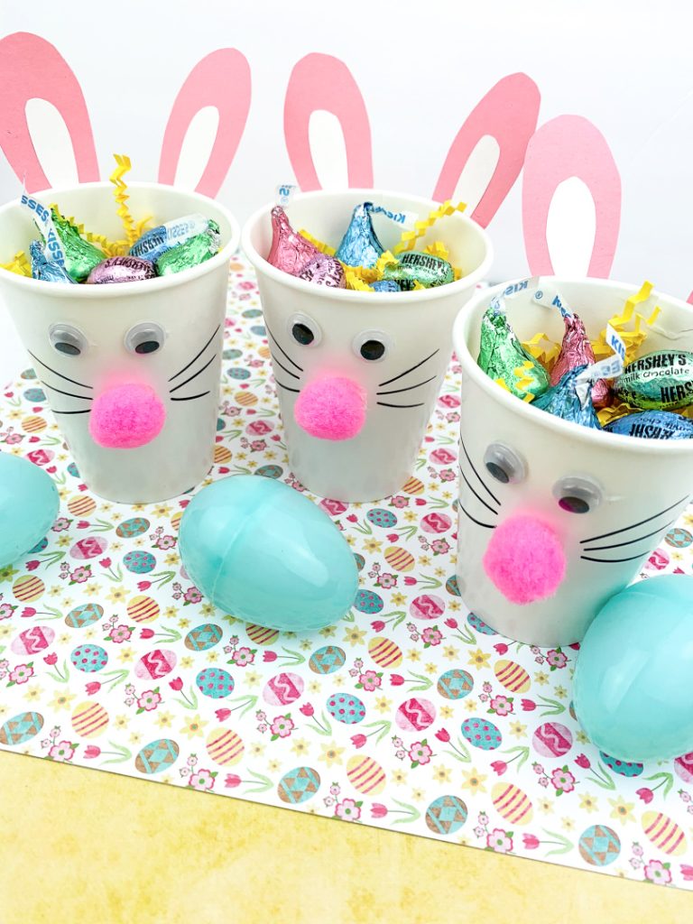 Easter Bunny Treat Cups - Mom. Wife. Busy Life.