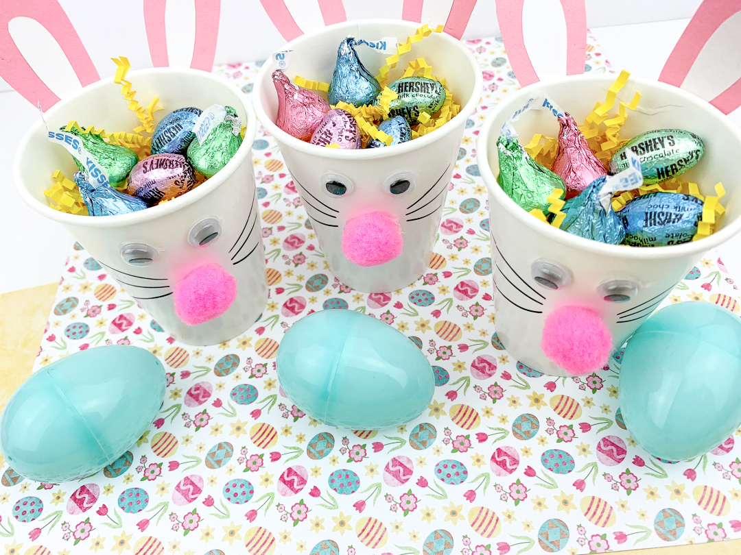 Easter Bunny Treat Cups - Mom. Wife. Busy Life.