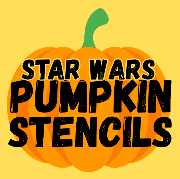 Star Wars Pumpkin Stencils | Printable Carving Templates for Halloween