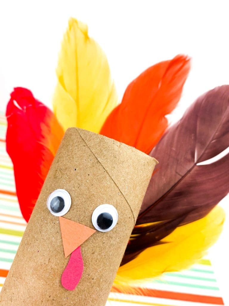 Toilet Paper Roll Turkey Craft - Mom. Wife. Busy Life.