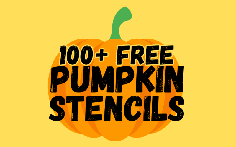free pumpkin stencil printables