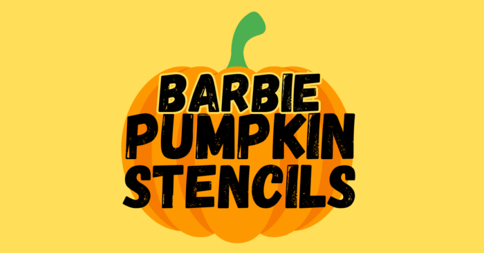Barbie Pumpkin Stencils Printable