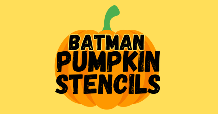 Batman Pumpkin Stencils Printable