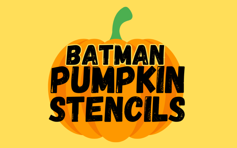 Batman Pumpkin Stencils Printable