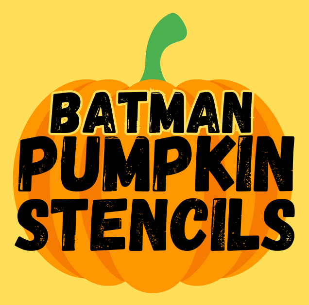 Batman Pumpkin Stencils Printable