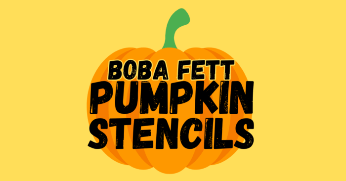 Boba Fett Pumpkin Stencils Printable