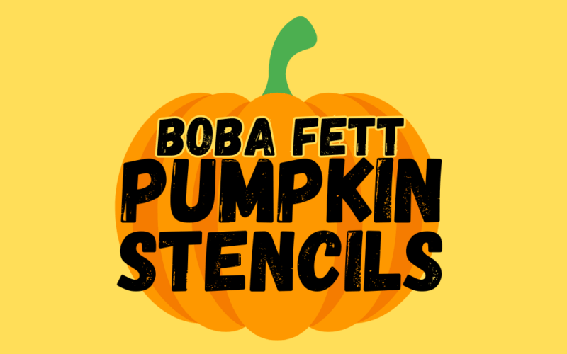 Boba Fett Pumpkin Stencils Printable