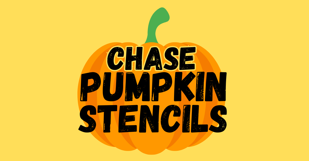 Printable Chase Pumpkin Stencil
