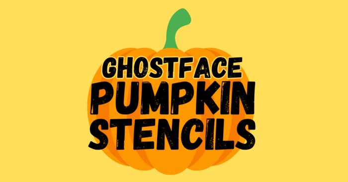 Ghostface pumpkin stencils printable