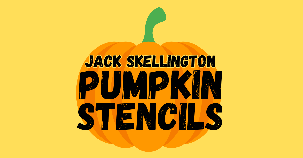 3+ Printable Jack Skellington Pumpkin Stencils