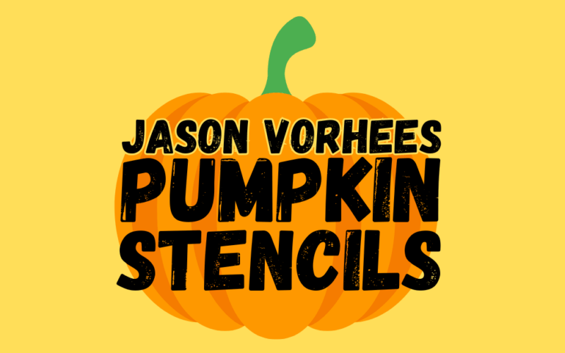 Jason Vorhees Pumpkin Stencils printable