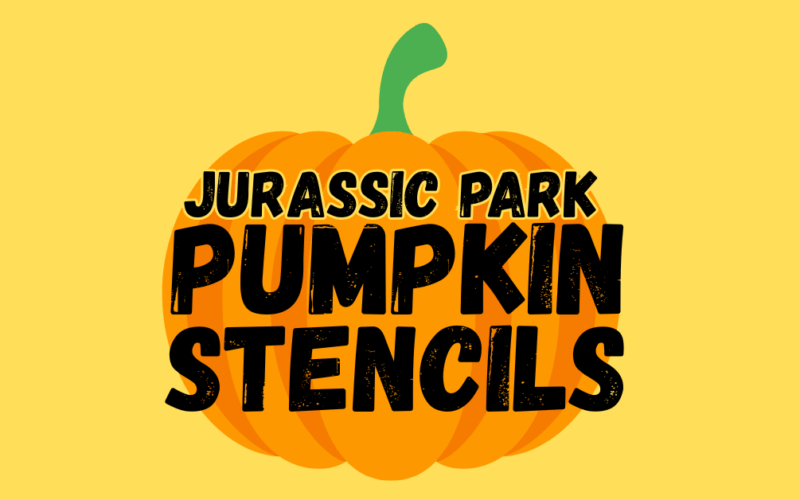 Jurassic Park Pumpkin Stencils Printable