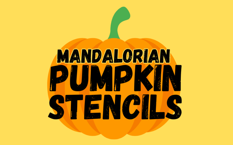 Mandalorian Pumpkin Stencils printable