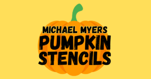 Michael Myers Pumpkin Stencil printable