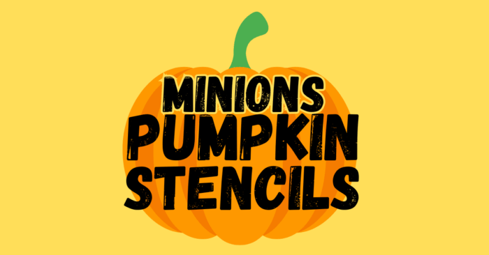 Minions Pumpkin Stencils printable