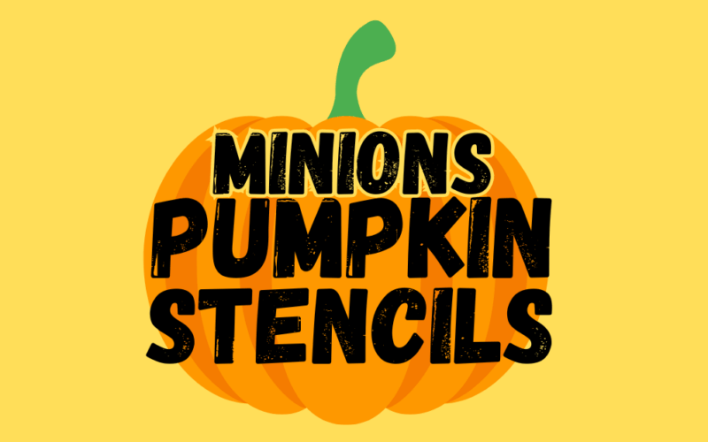 Minions Pumpkin Stencils printable